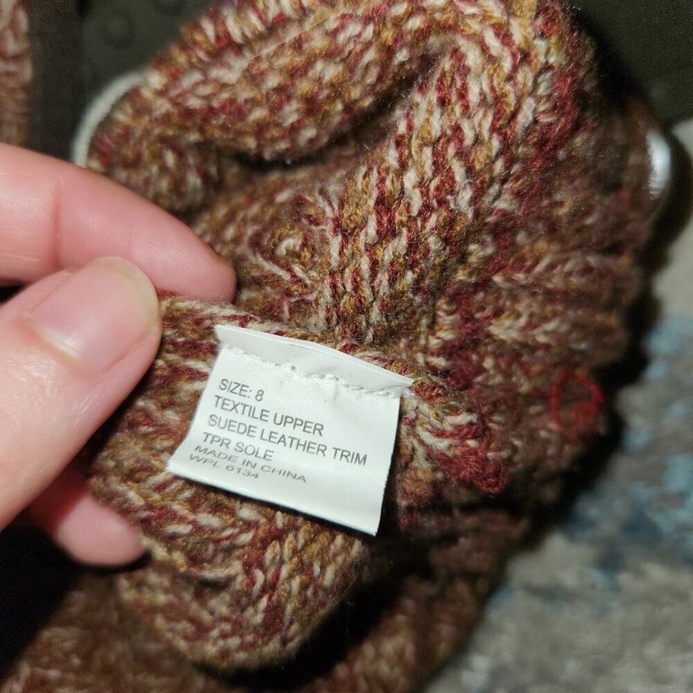 Muks Luks knitted boots || sz 8 - Picture 9 of 9